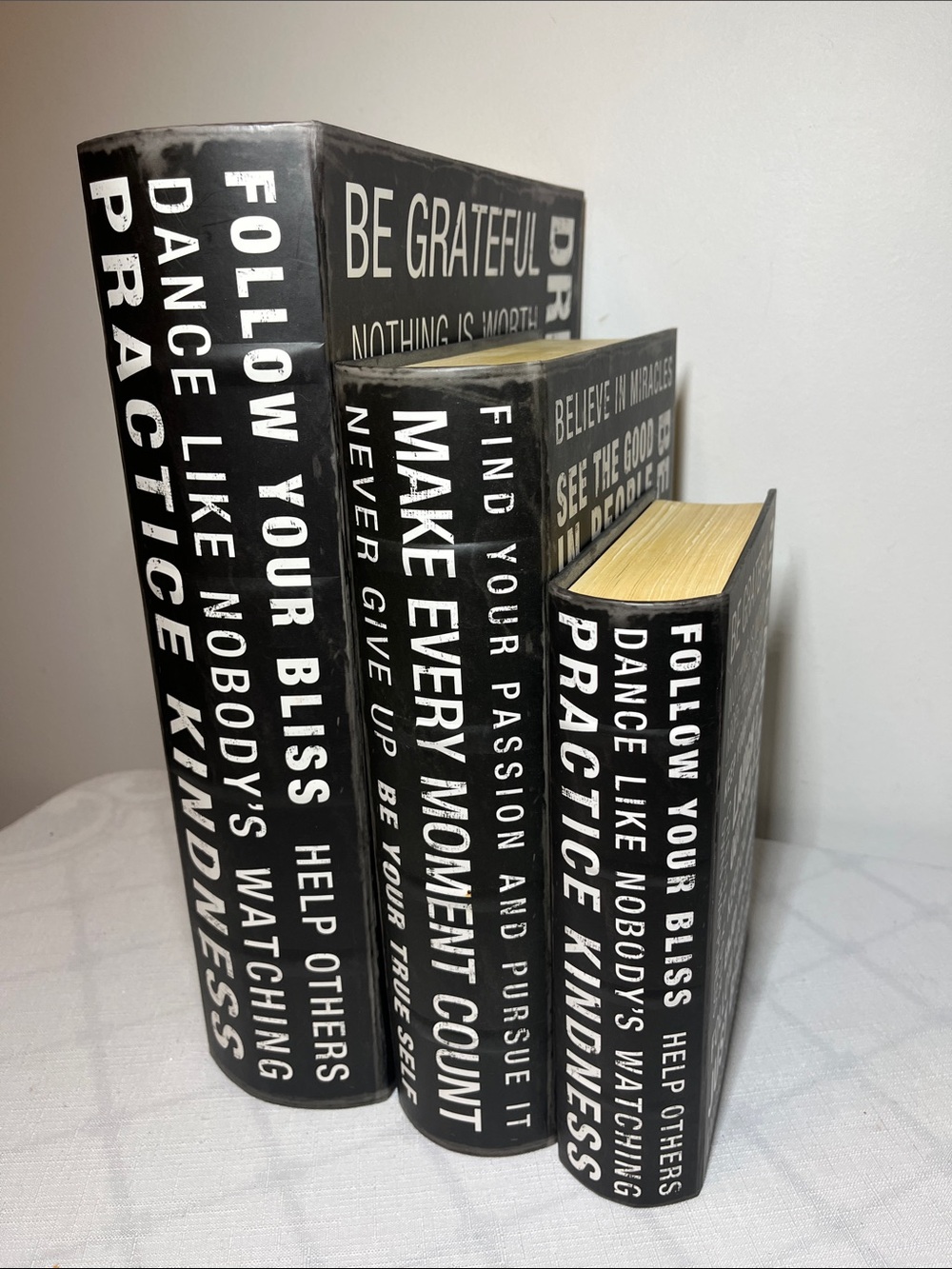 Decorative Inspirational Book Boxes
Set of three
Punch Studio